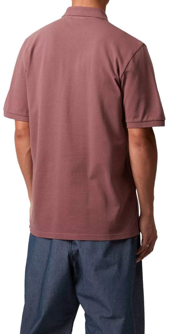 Carhartt CARHARTT WIP S/S CHASE DUSKY POLO SHIRT Roze