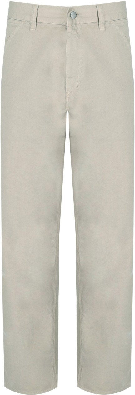 Carhartt CARHARTT WIP SINGLE KNEE FLEUR DE SEL PANTS Beige