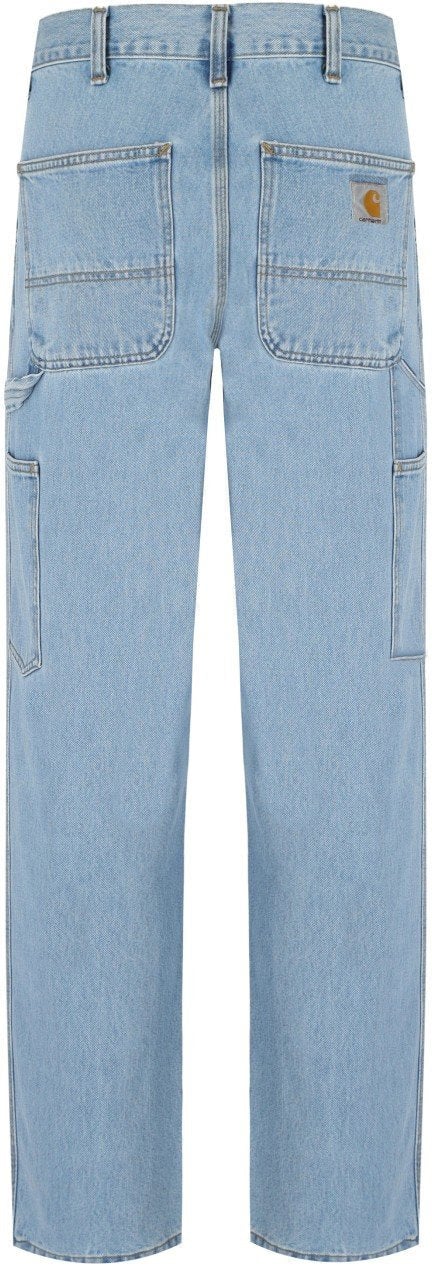 Carhartt CARHARTT WIP SINGLE KNEE STONE BLEACHED JEANS Blauw