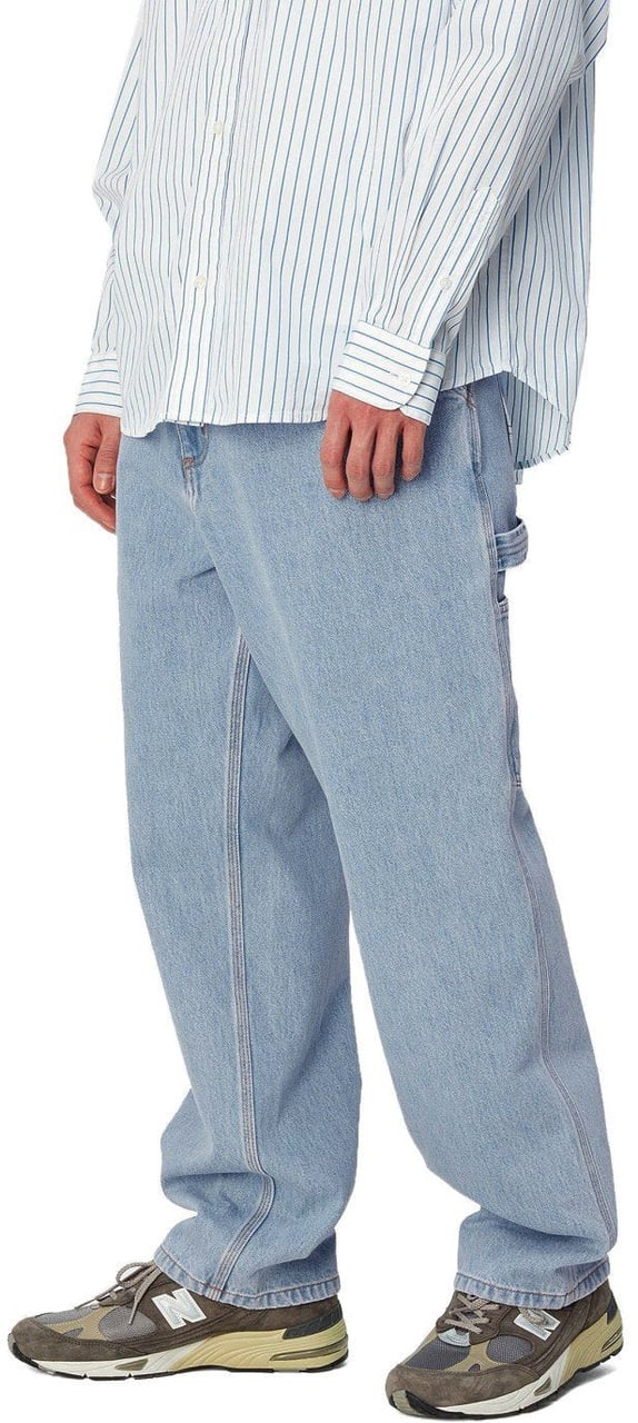 Carhartt CARHARTT WIP LIGHT BLUE SINGLE KNEE JEANS Lichtblauw