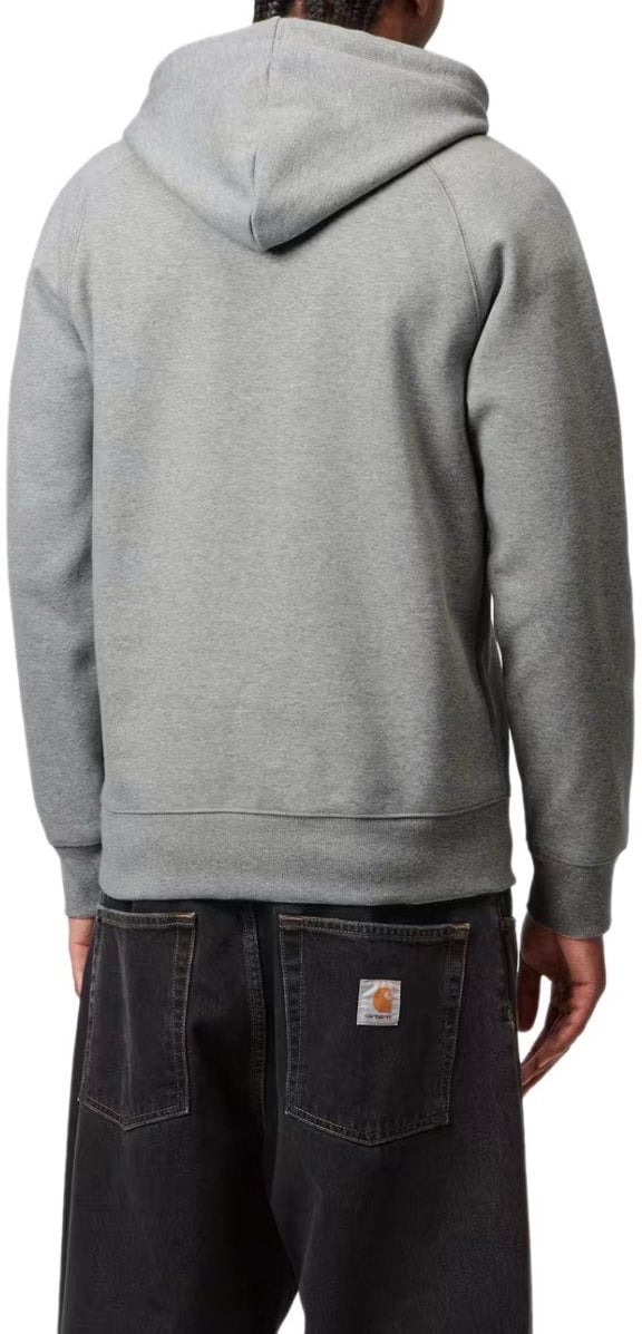 Carhartt CARHARTT WIP CHASE GREY HOODIE Grijs
