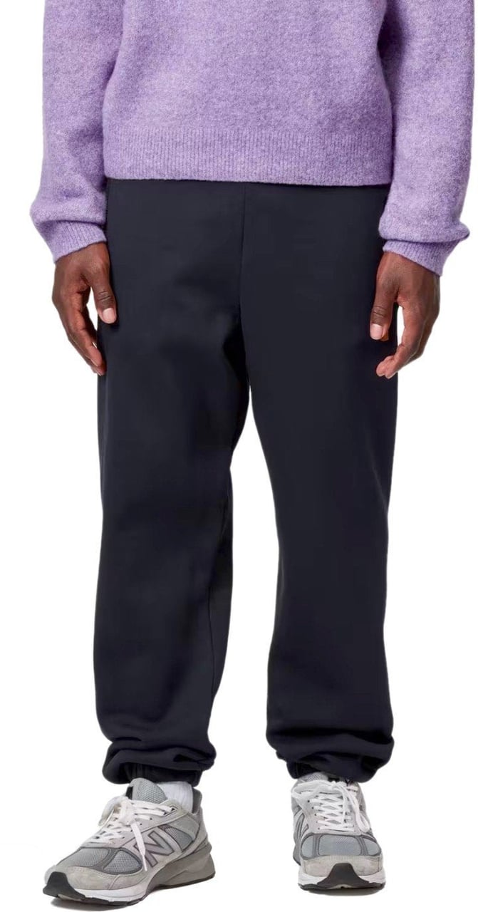 Carhartt CARHARTT WIP CHASE NAVY SWEAT PANTS Blauw