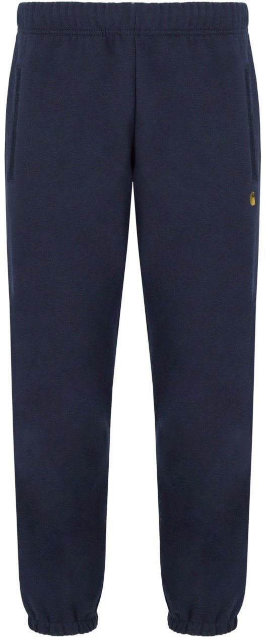 Carhartt CARHARTT WIP CHASE NAVY SWEAT PANTS Blauw