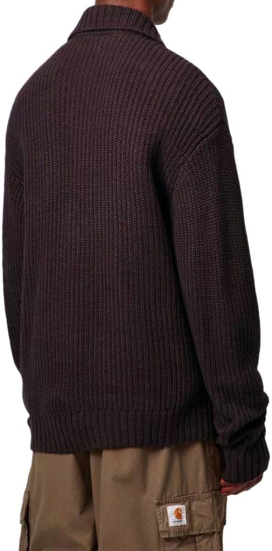 Carhartt CARHARTT WIP CHORE PALISANDER CARDIGAN Bruin