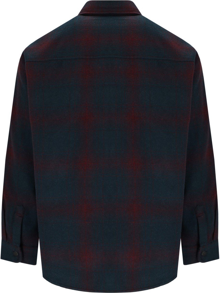 Carhartt CARHARTT WIP BRENNAN CHECK TEAL SHIRT JACKET Groen