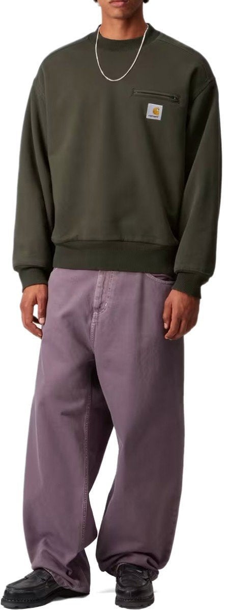 Carhartt CARHARTT WIP DETROIT OLIVE SWEATSHIRT Groen