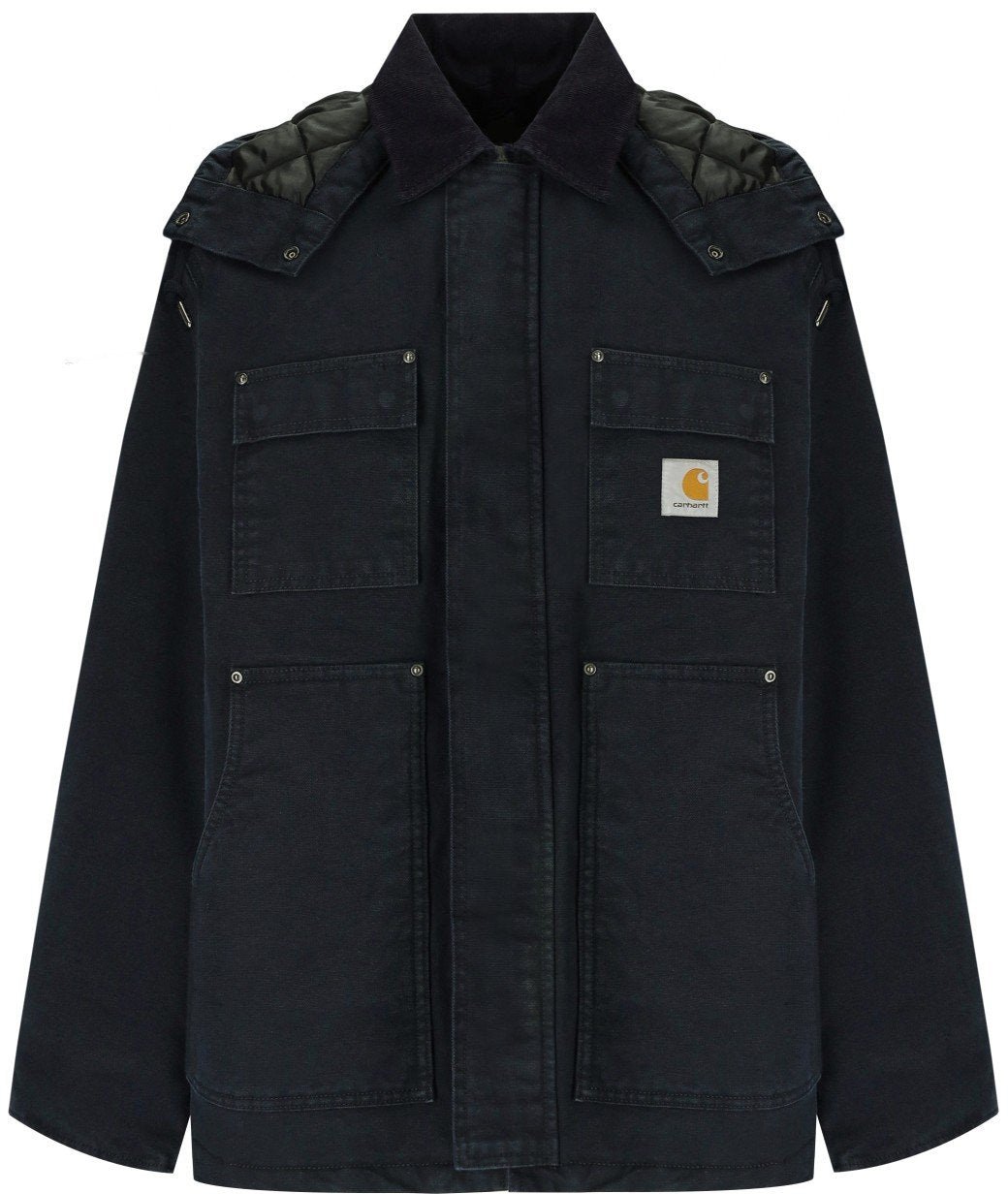 Carhartt CARHARTT WIP AMBEL HOODED JACKET Blauw