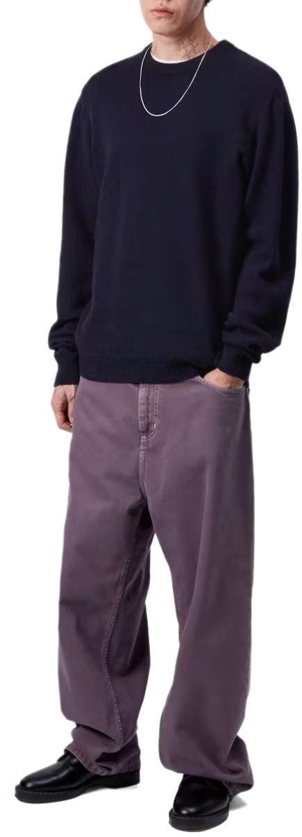 Carhartt CARHARTT WIP ALTEN DEEP NIGHT CREWNECK SWEATER Blauw