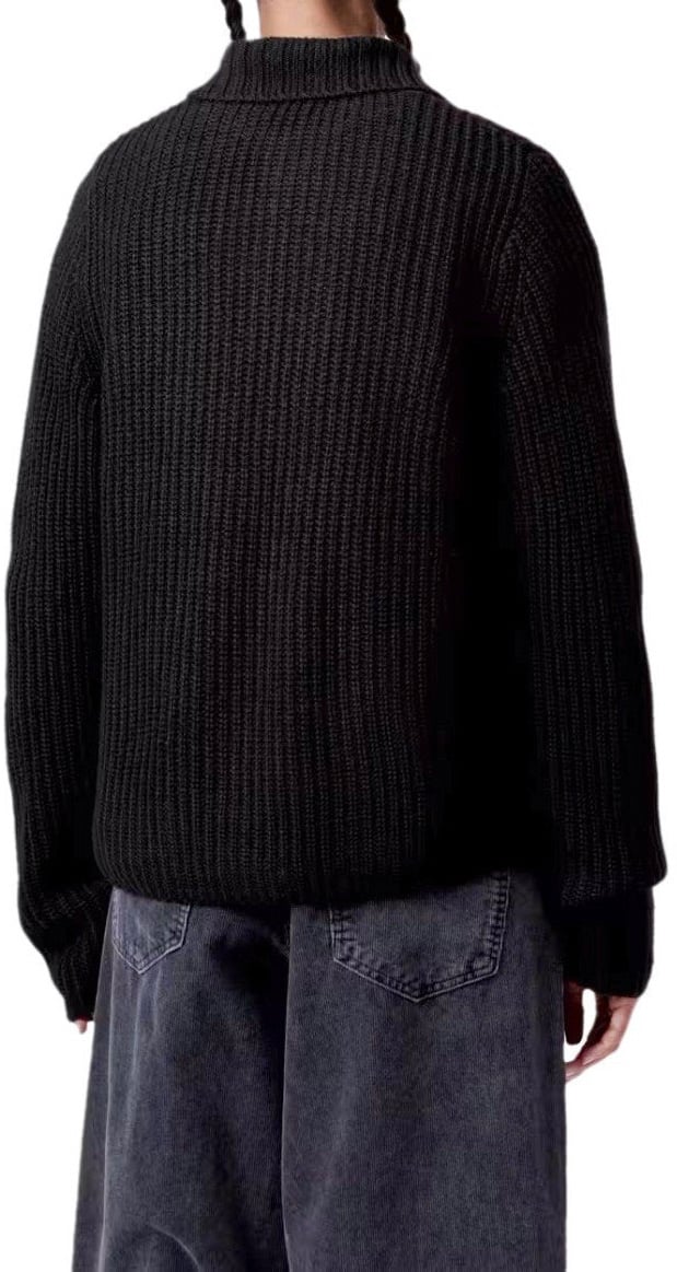 CARHARTT WIP W' MICHIGAN CARDIGAN Zwart