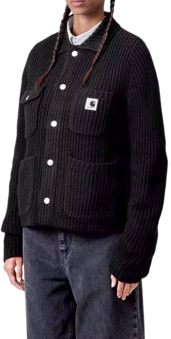 CARHARTT WIP W' MICHIGAN CARDIGAN Zwart
