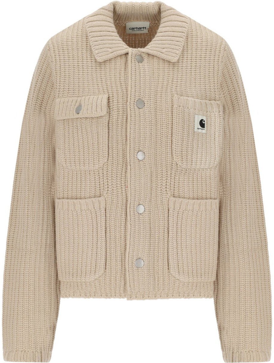 Carhartt CARHARTT WIP W' MICHIGAN FLEUR DE SEL CARDIGAN Beige
