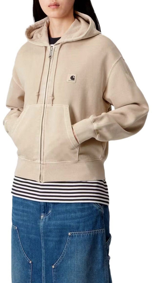 Carhartt CARHARTT WIP W' NELSON FLEUR DE SEL HOODIE Beige