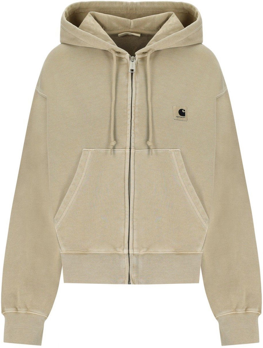 Carhartt CARHARTT WIP W' NELSON FLEUR DE SEL HOODIE Beige