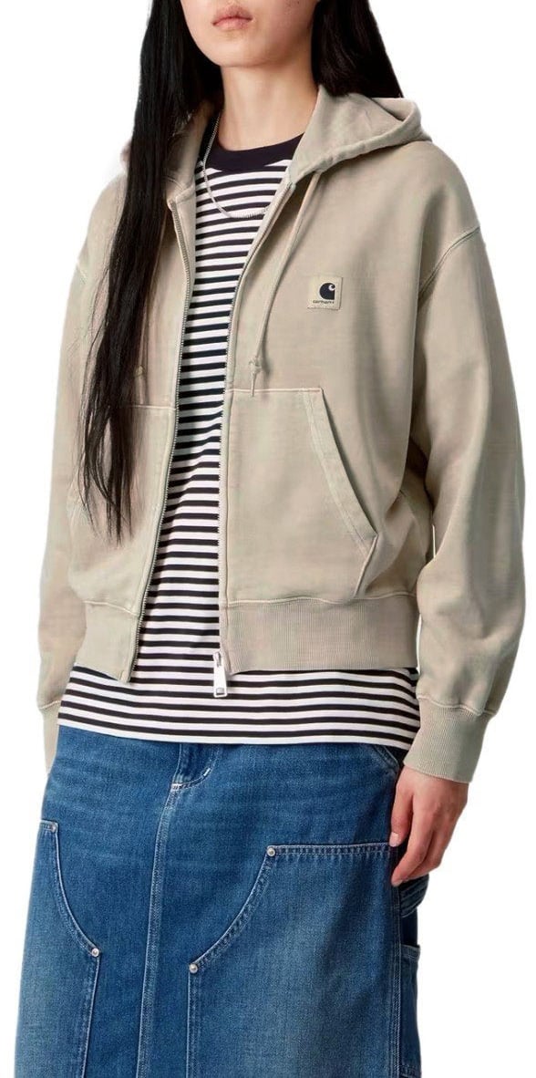 Carhartt CARHARTT WIP W' NELSON FLEUR DE SEL HOODIE Beige