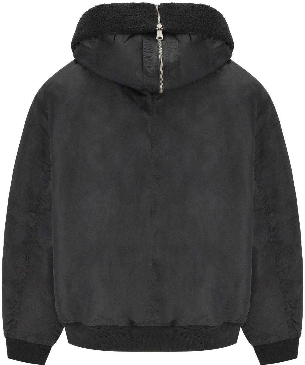 Carhartt CARHARTT WIP OLTERO HOODED BOMBER JACKET Zwart