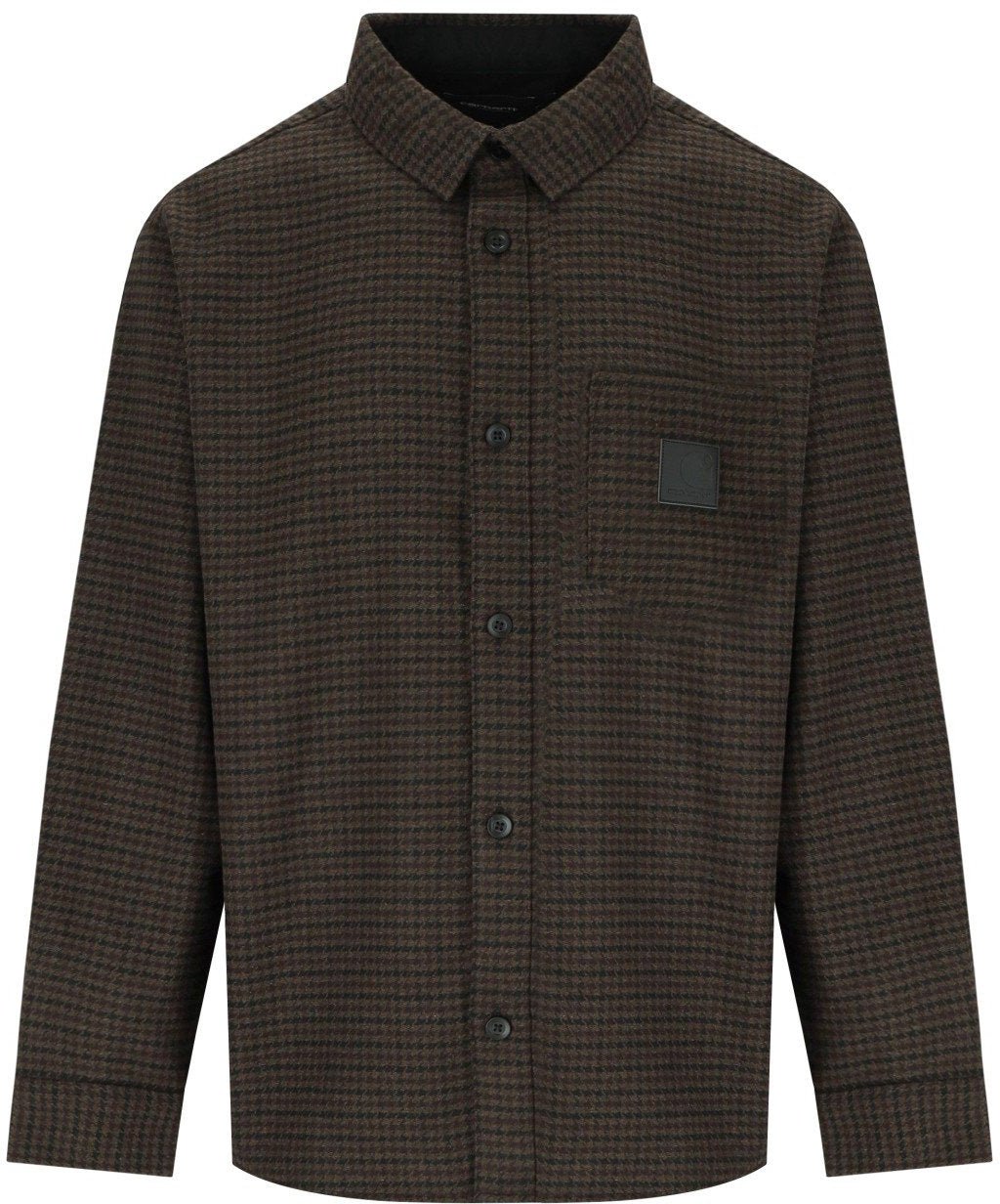 Carhartt CARHARTT WIP L/S LOWIS VITOLA HEATHER SHIRT Bruin