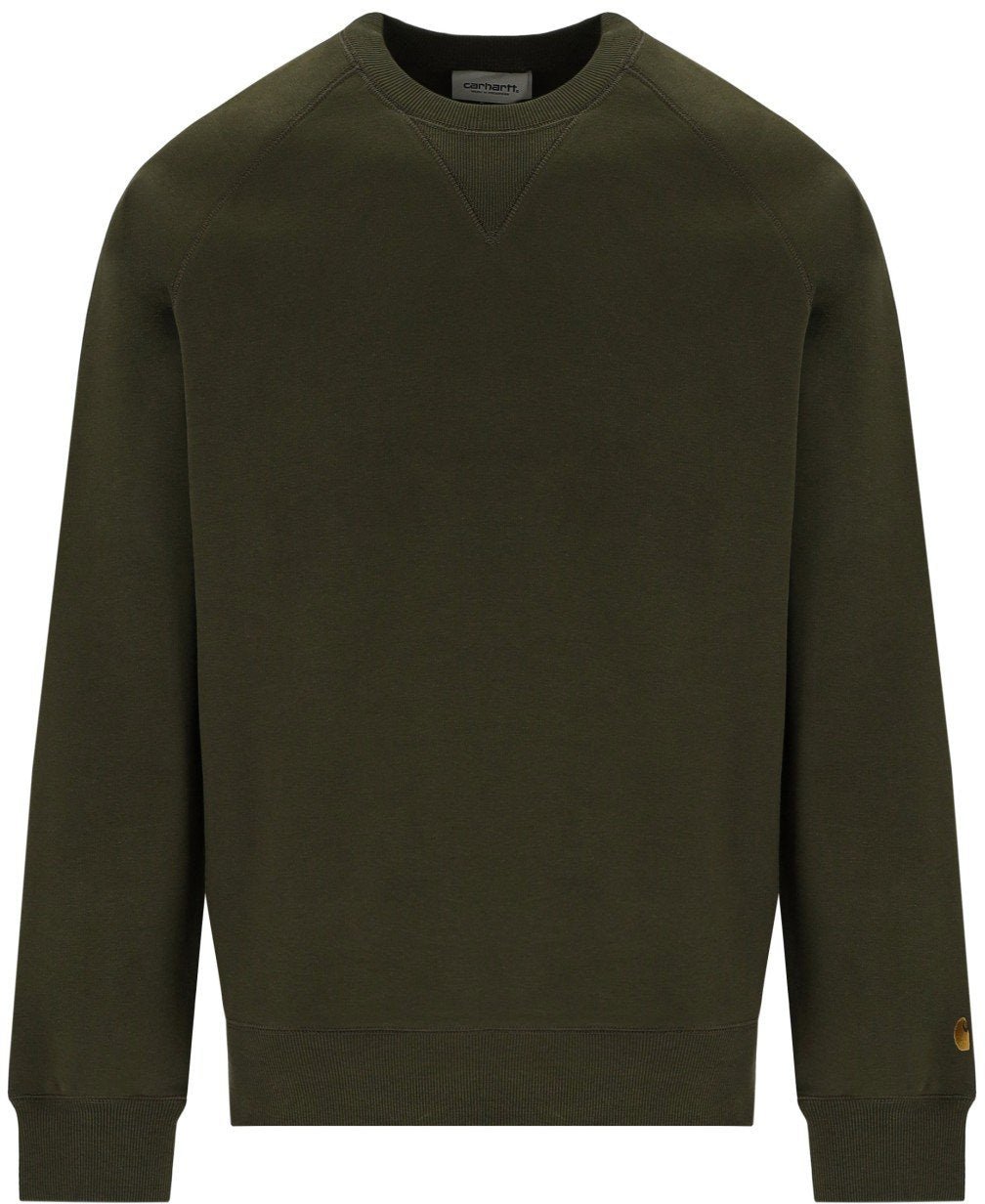 Carhartt CARHARTT WIP CHASE OLIVE SWEATSHIRT Groen