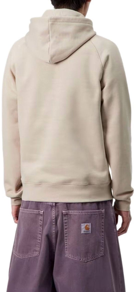 Carhartt CARHARTT WIP CHASE FLEUR DE SEL HOODIE Beige