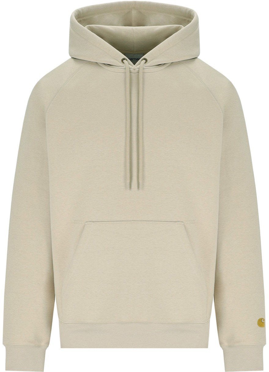 Carhartt CARHARTT WIP CHASE FLEUR DE SEL HOODIE Beige