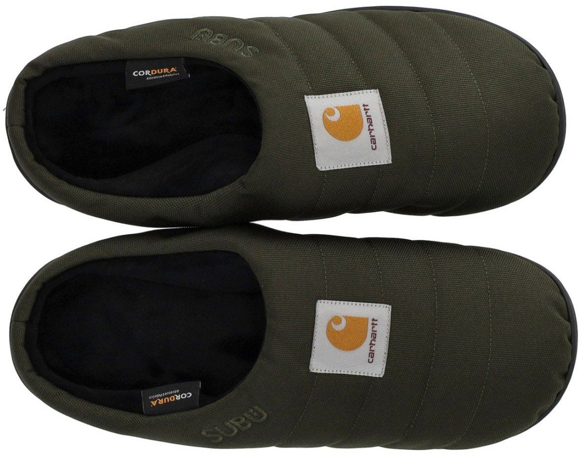 Carhartt SUBU x CARHARTT WIP CORDURA® OLIVE SLIPPER Groen