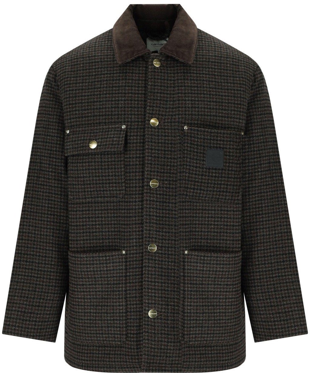 Carhartt CARHARTT WIP LOWIS CHORE VITOLA HEATHER JACKET Bruin