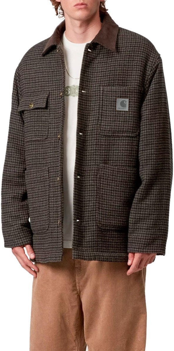 Carhartt CARHARTT WIP LOWIS CHORE VITOLA HEATHER JACKET Bruin