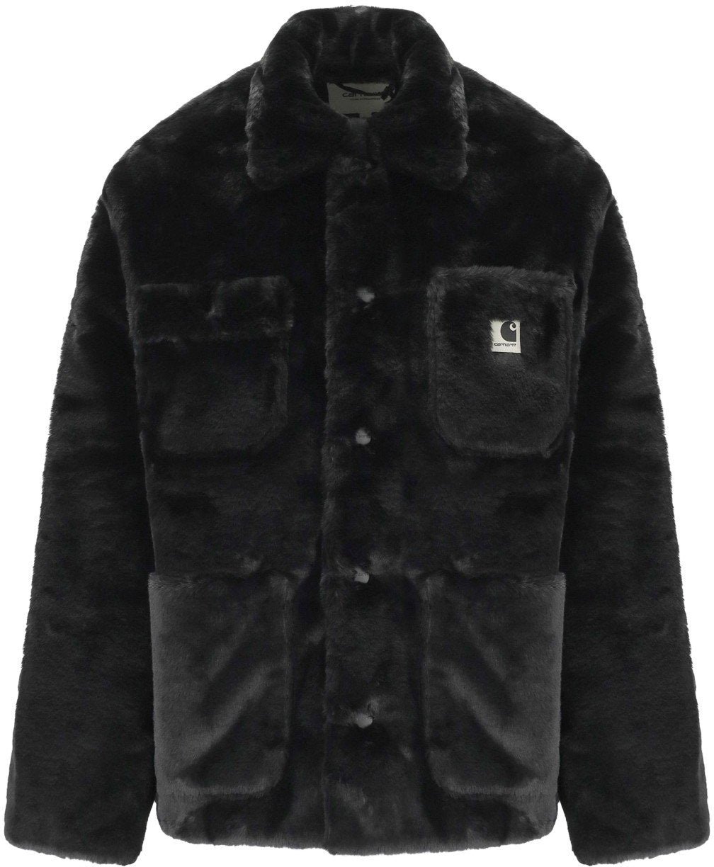 Carhartt CARHARTT WIP W' OLNEY MICHIGAN BLACK JACKET Blauw