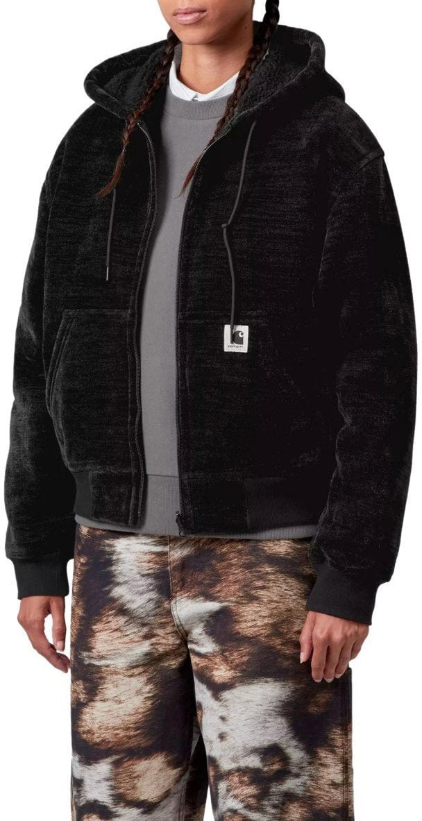 Carhartt CARHARTT WIP W' OG ACTIVE REVERSIBLE HOODIE Zwart