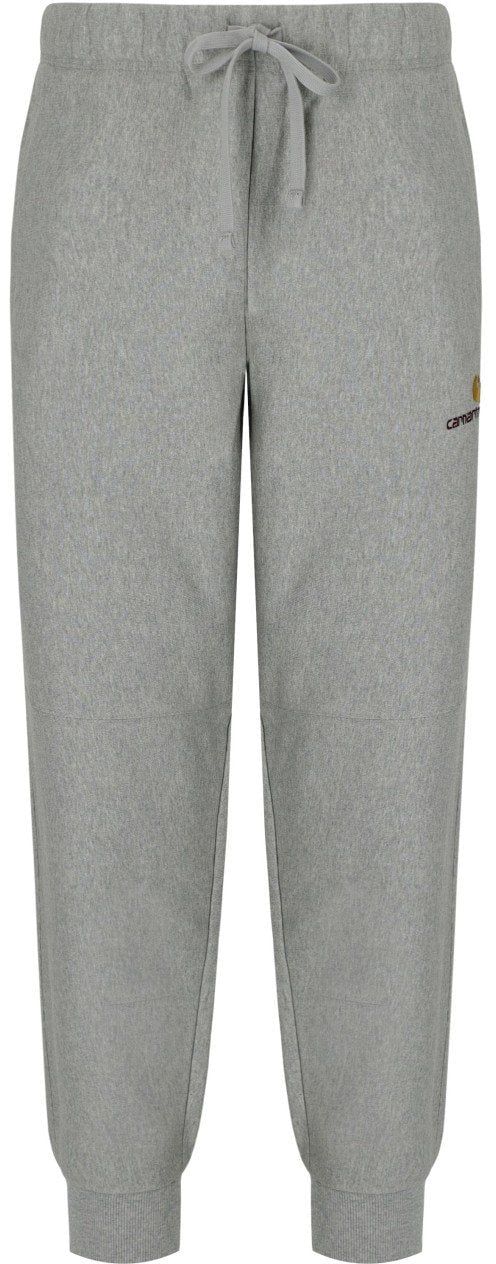 Carhartt CARHARTT WIP AMERICAN SCRIPT GREY SWEATPANTS Grijs