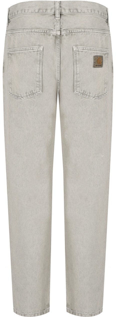 Carhartt CARHARTT WIP NEWEL OPUNTIA CHALK WASH JEANS Grijs