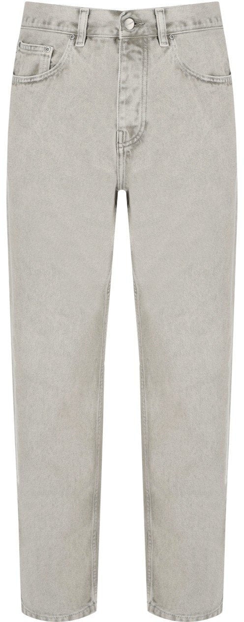 Carhartt CARHARTT WIP NEWEL OPUNTIA CHALK WASH JEANS Grijs