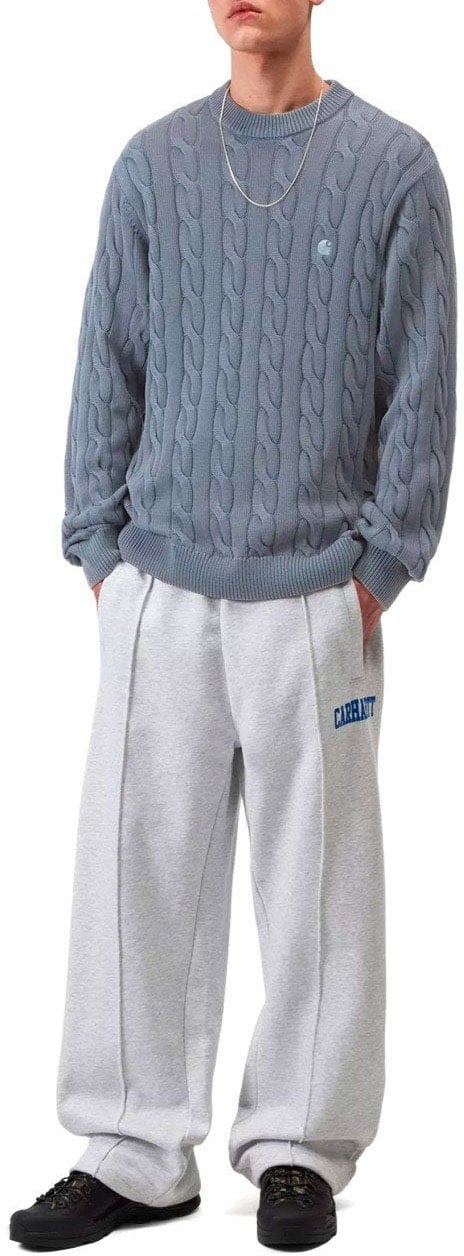 Carhartt CARHARTT WIP CARTER COZY CREWNECK SWEATER Blauw