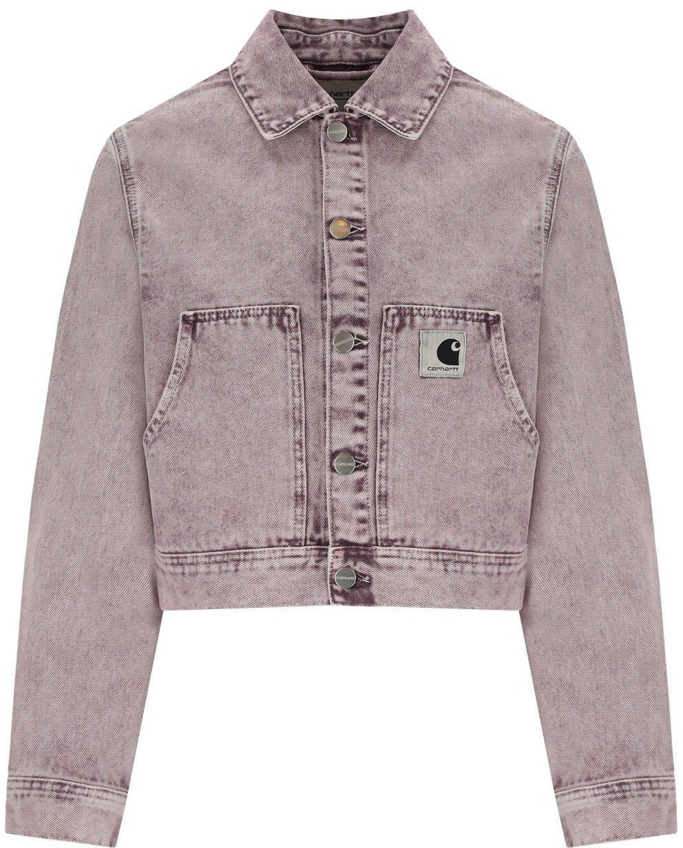 Carhartt CARHARTT WIP W'ARCA DENIM JACKET Paars