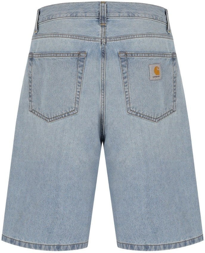 Carhartt CARHARTT WIP LANDON LIGHT BLUE BERMUDA SHORTS Lichtblauw