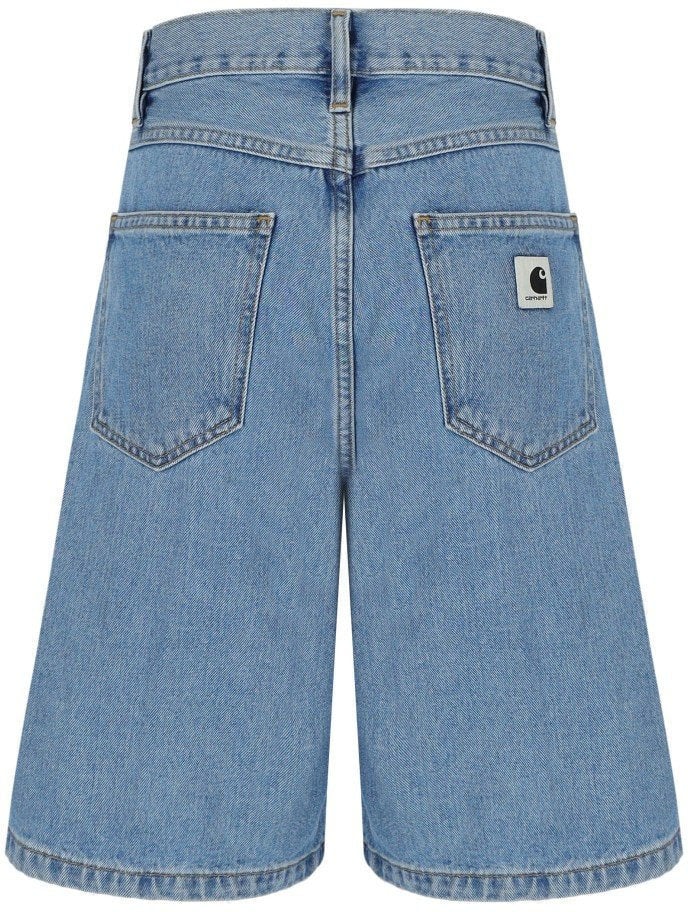 Carhartt CARHARTT WIP W' BRANDON LIGHT BLUE BERMUDA SHORTS Lichtblauw