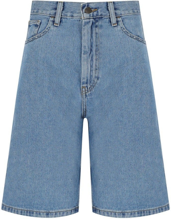 CARHARTT WIP W' BRANDON LIGHT BLUE BERMUDA SHORTS Lichtblauw