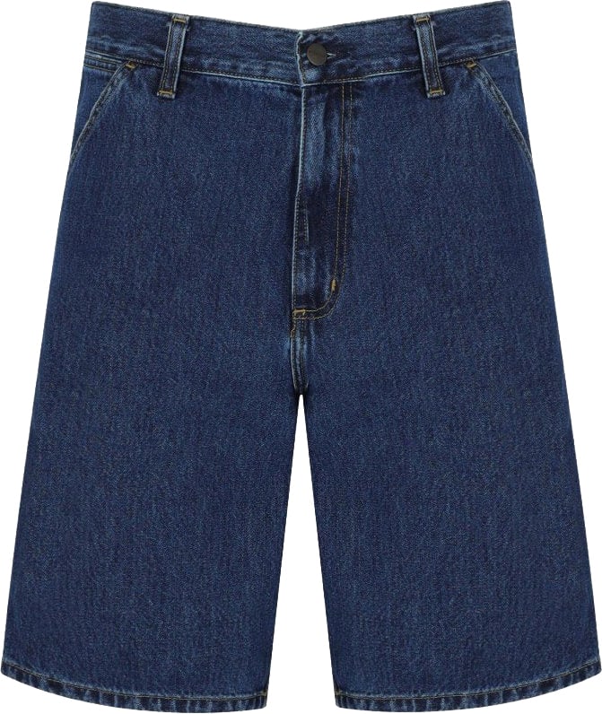 CARHARTT WIP SINGLE KNEE BERMUDA SHORTS Blauw