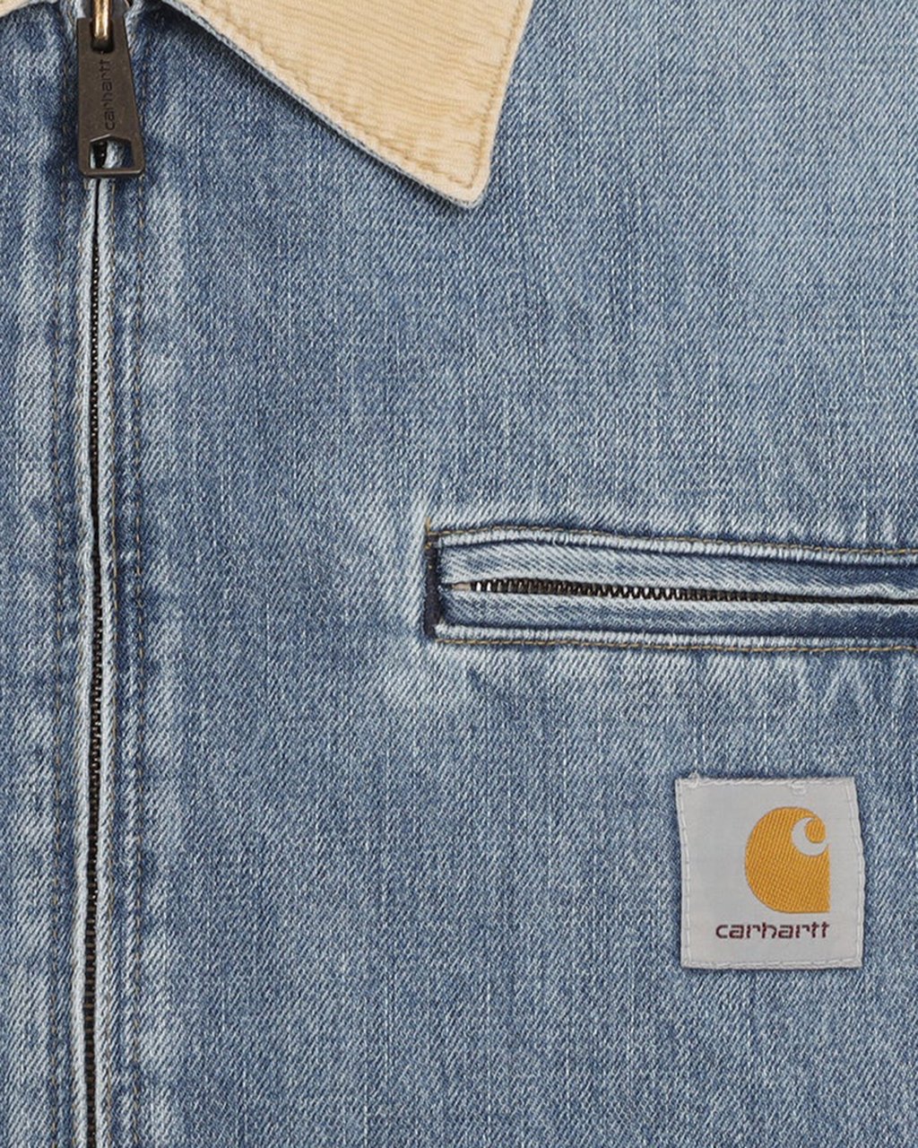 Carhartt Coats Blue Dusty H Brown Blauw