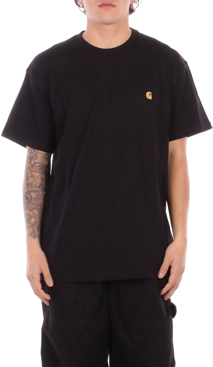 Carhartt T-Shirts And Polos Black Gold Zwart