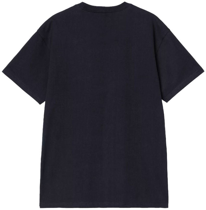 Carhartt carhartt wip chase tshirt blue Blauw