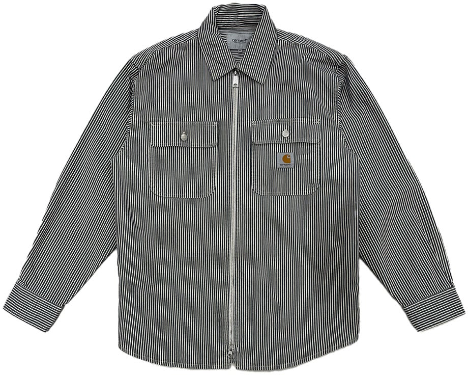 Carhartt carhartt wip chemise mercer coton Grijs