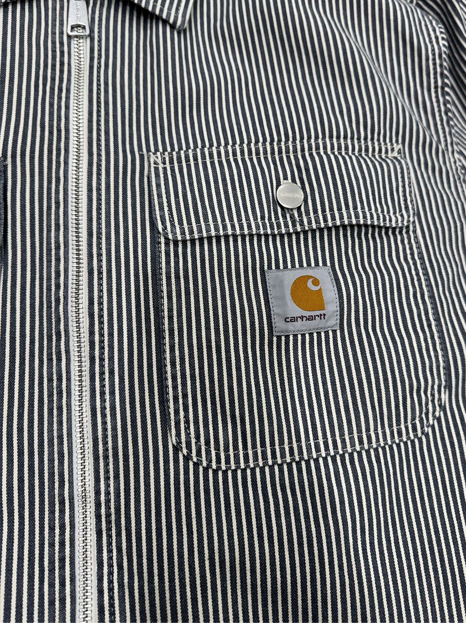 Carhartt carhartt wip chemise mercer coton Grijs