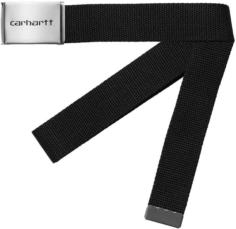 Carhartt carhartt wip clip belt black Zwart