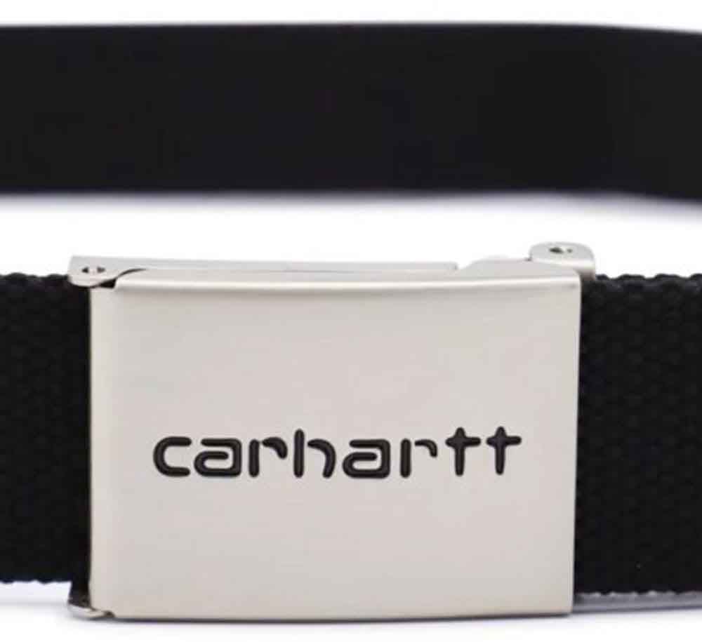 Carhartt carhartt wip clip belt black Zwart