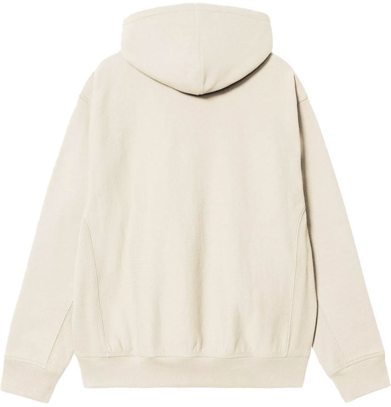 carhartt wip hooded american script jacket beige Beige
