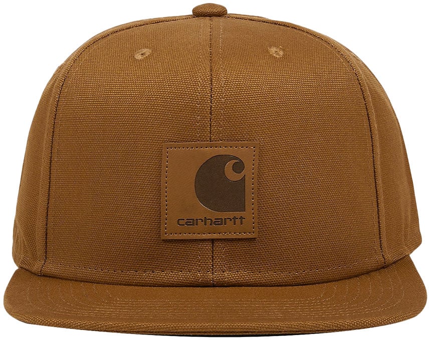 carhartt wip logo cap camel Bruin