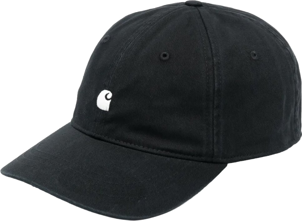 Carhartt carhartt wip madison logo cap black Zwart