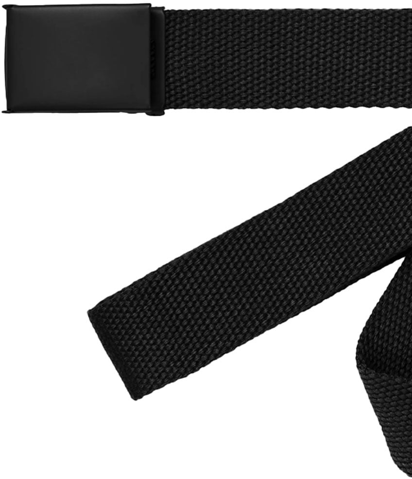 Carhartt carhartt wip script belt tonal black Zwart