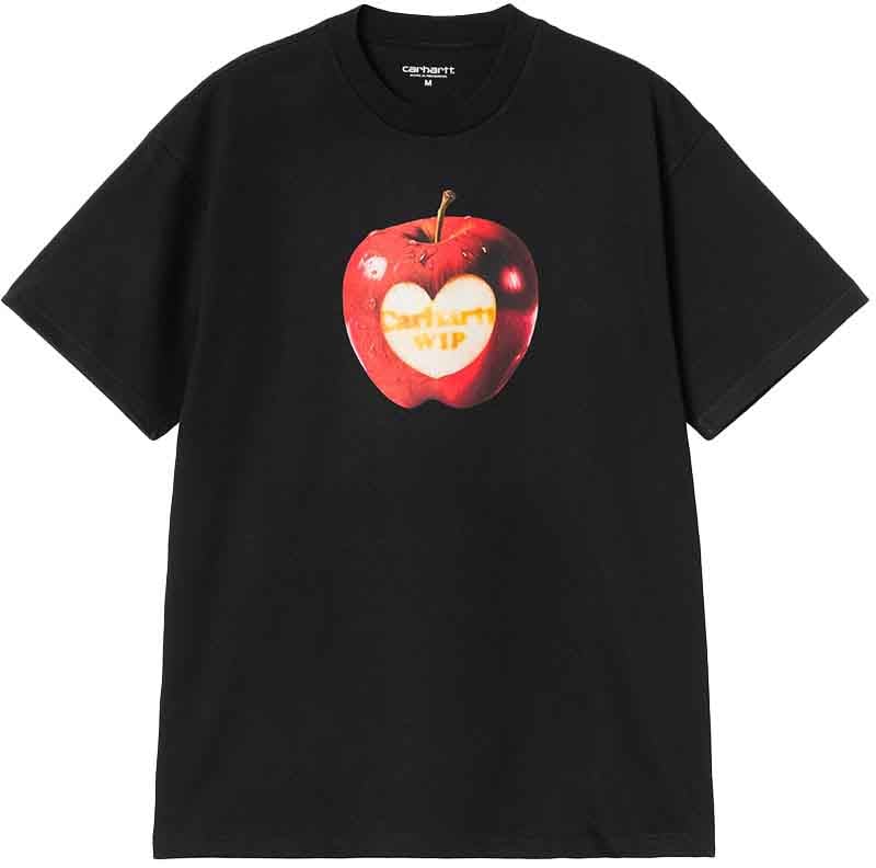 Carhartt carhartt wip s s spoiled t shirt coton noir Zwart