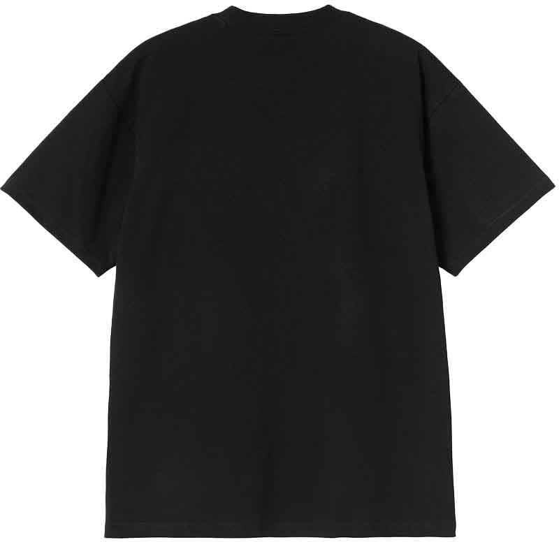 Carhartt carhartt wip s s spoiled t shirt coton noir Zwart